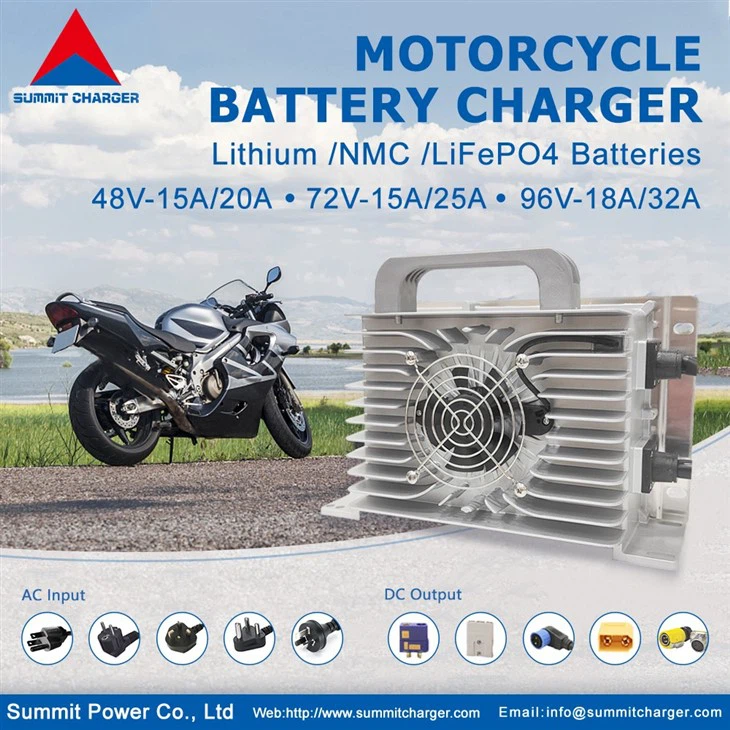 מטען סוללה לאופנוע חשמלי 2kW